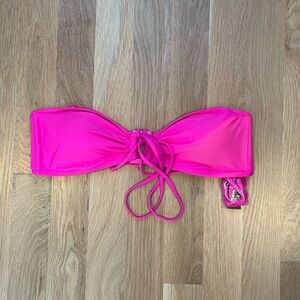 Jcrew women’s bikini top, extra Large, neon pink.